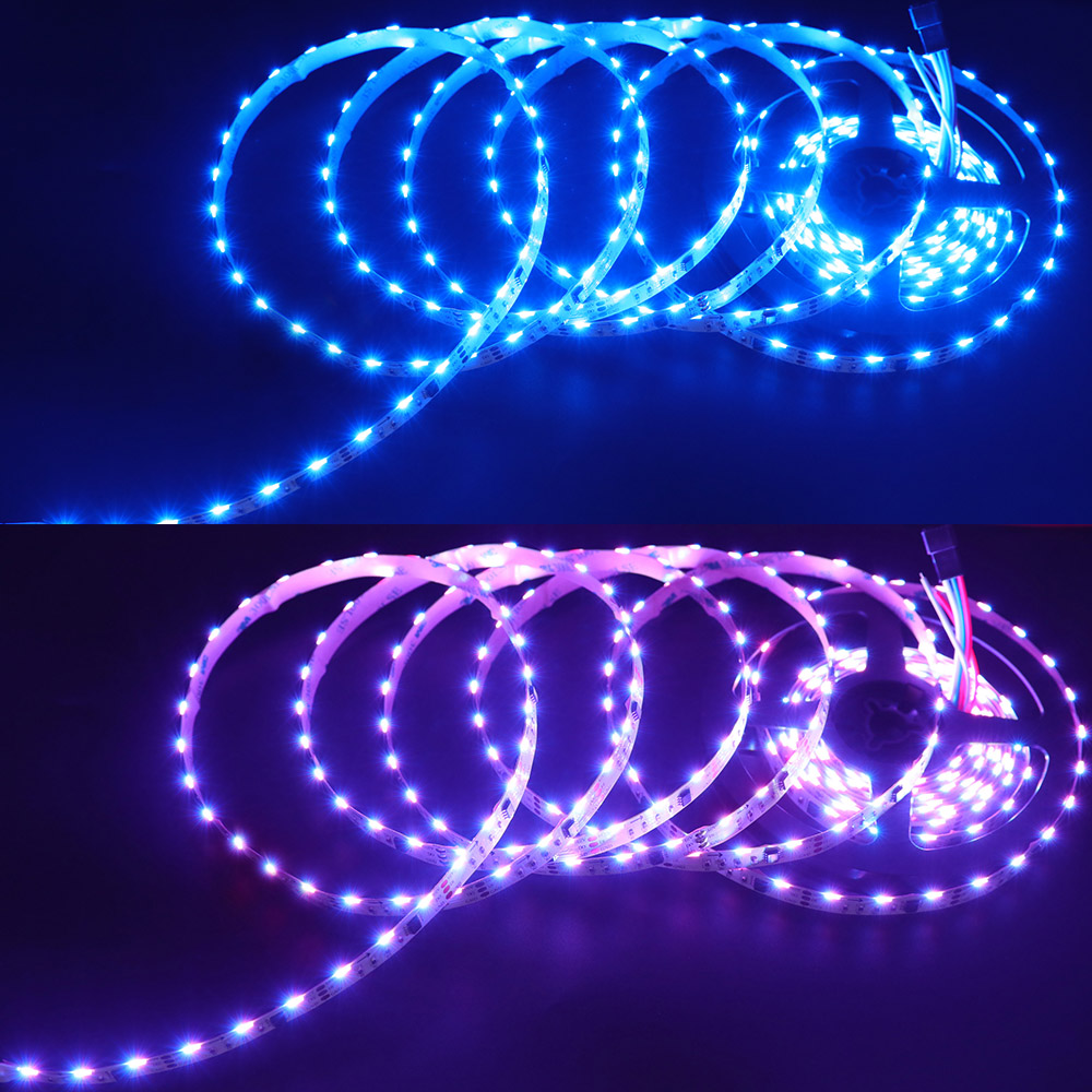 UCS1903 12V Side Emitting LED Strip Lights Full Color Chasing UCS1903 12V Side Emitting LED Strip Lights Full Color Chasing